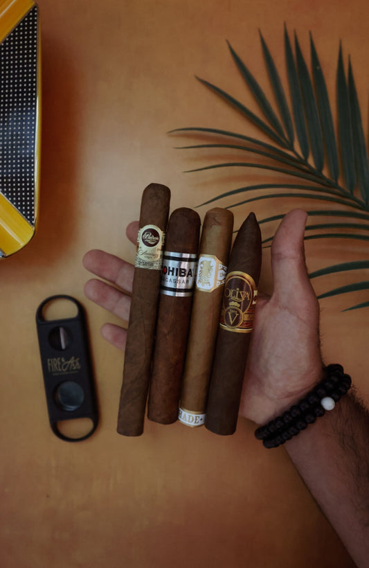 The Ember Reserve (4 cigars/month) | A bold mix of hand selected cigars for the true enthusiast.