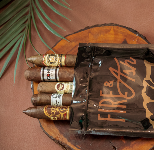 The Grand Reserve (5 cigars/month) | The ultimate indulgence featuring a selection of premium cigars.